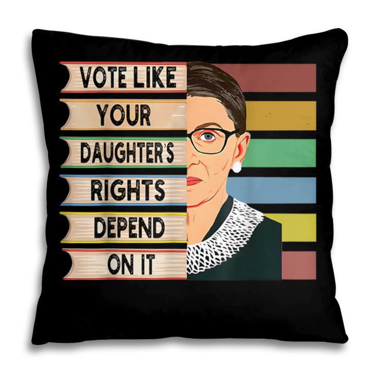 Feminist Ruth Bader Ginsburg RBG Quote Girl With Book Women Pillowcase Feminist Ruth Bader Ginsburg RBG Quote Girl With Book Women Pillowcase