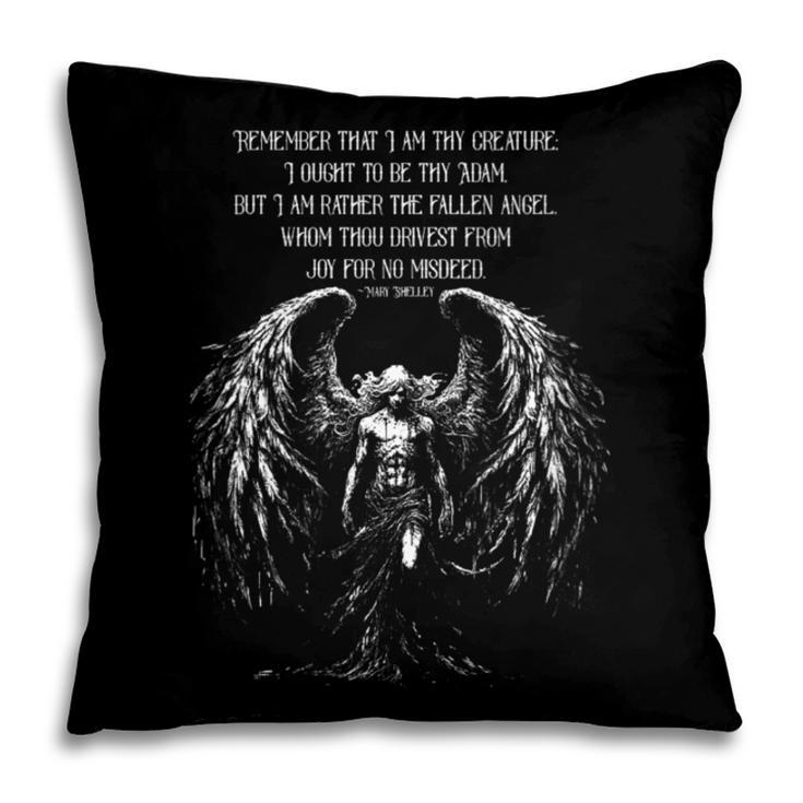 Frankenstein Quote Mary Shelley's Book For Men And Women Pillowcase Frankenstein Quote Mary Shelley's Book For Men And Women Pillowcase