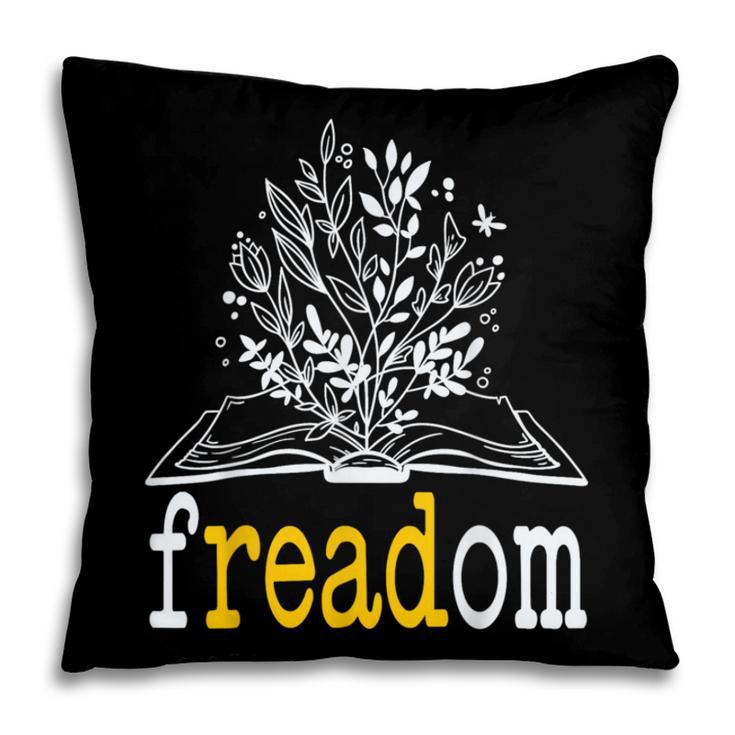 Freadom Freedom Read Banned Books Librarians Pillowcase