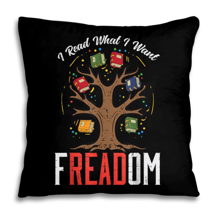 Freadom Tree Read Reading Librarian Book Across America Pillowcase