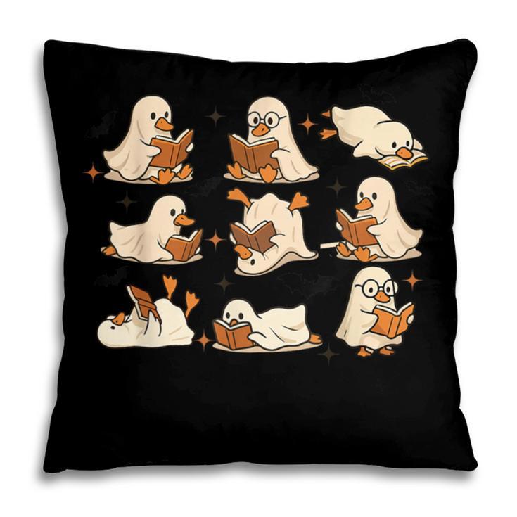 Halloween Ghost Book Lover Pillowcase