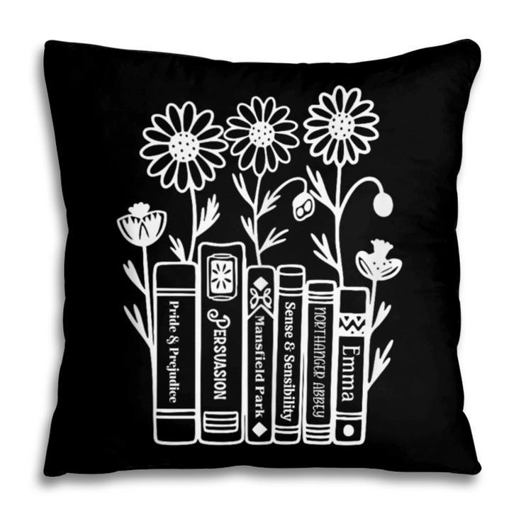 Jane Austen Books Pillowcase