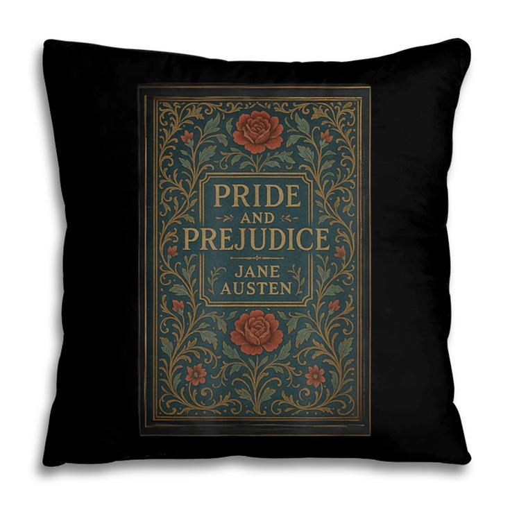 Jane Austen Pride And Prejudice Cover Mr Darcy Book Lovers Pillowcase
