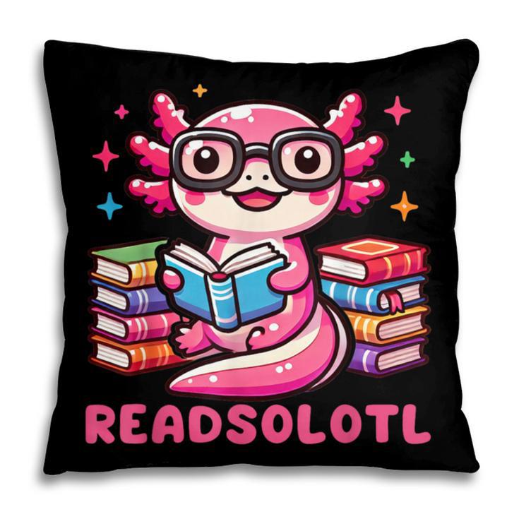 Kawaii Axolotl Readsolotl Book Lover Reading Bookworm Girls Pillowcase Kawaii Axolotl Readsolotl Book Lover Reading Bookworm Girls Pillowcase