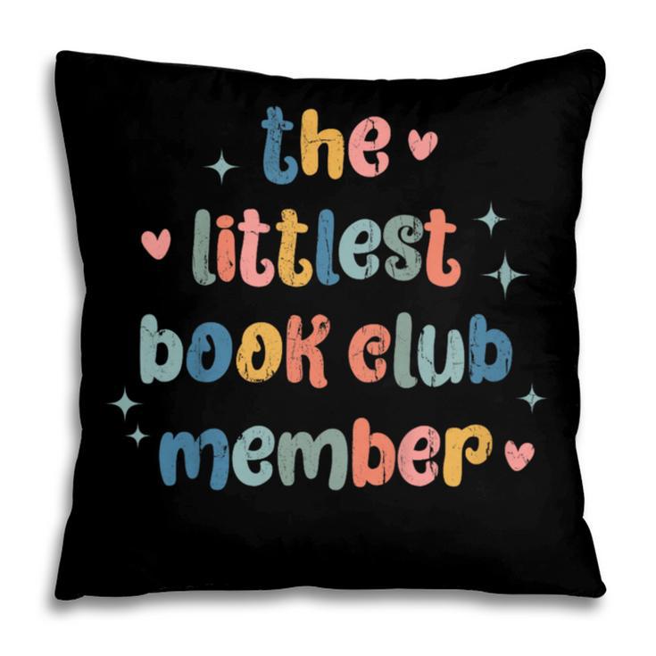 Kids The Littlest Book Club Member Book Lover Club Pillowcase