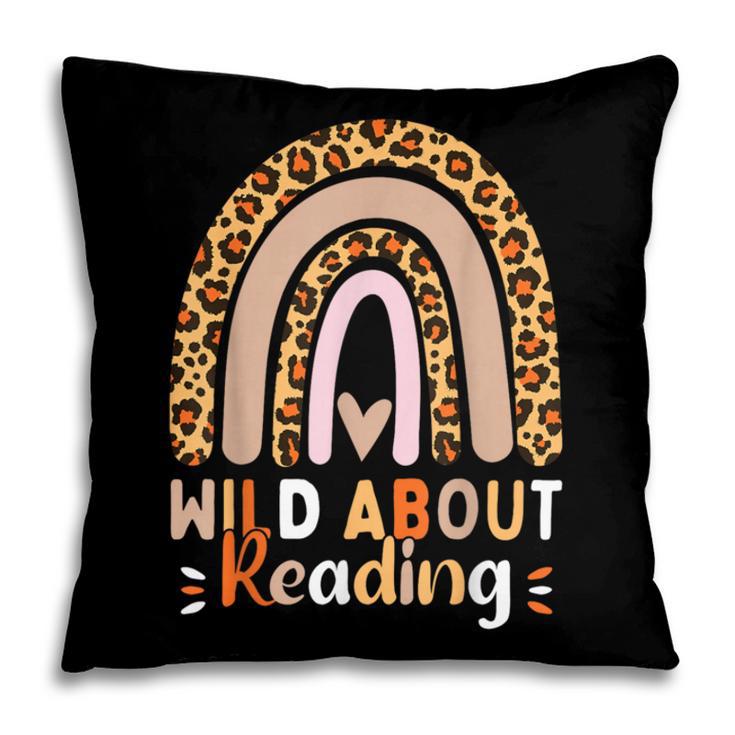 Leopard Teacher Wild About Reading Books Reader Librarian Pillowcase