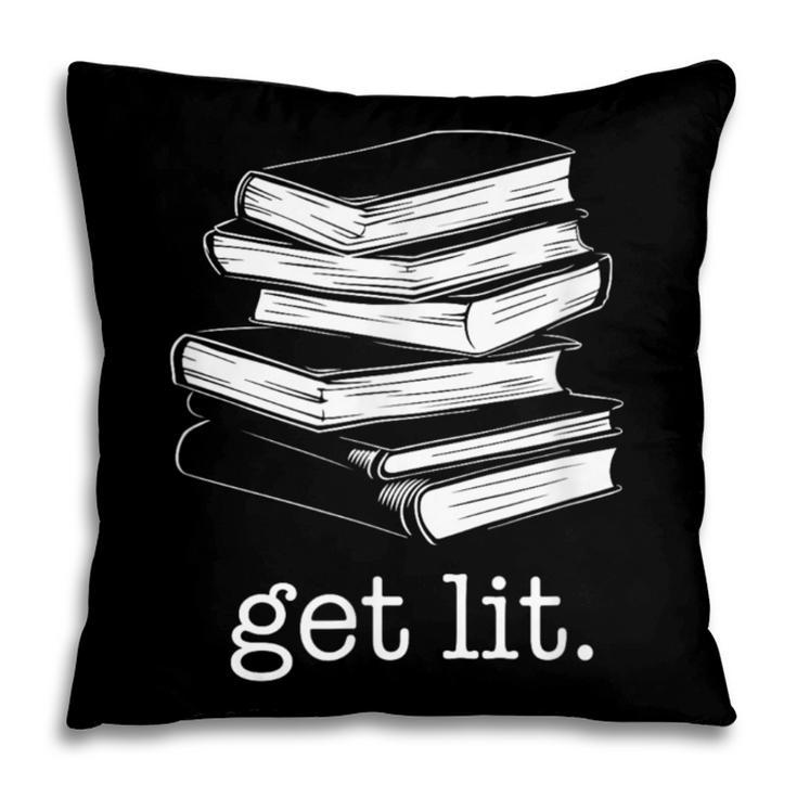Let's Get Lit Books Pillowcase