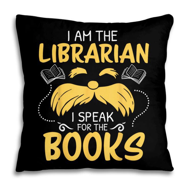 I Am Librarian Book Reader Library Book Reading Pillowcase