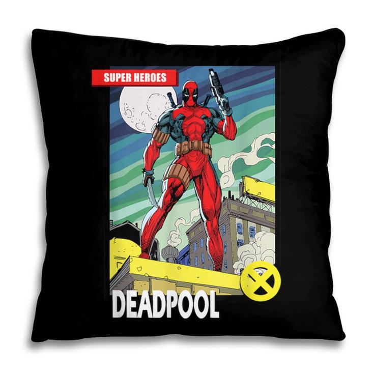 Marvel Comics Deadpool Vintage Book Art Pillowcase