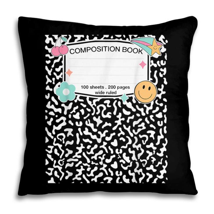 Matching Group Halloween Teacher Composition Book Notebook Pillowcase