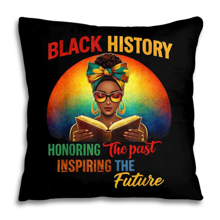 Melanin Honoring Past Inspiring Pride Book Month Pillowcase