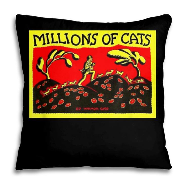 Millions Of Cats Book Cover Pillowcase Millions Of Cats Book Cover Pillowcase