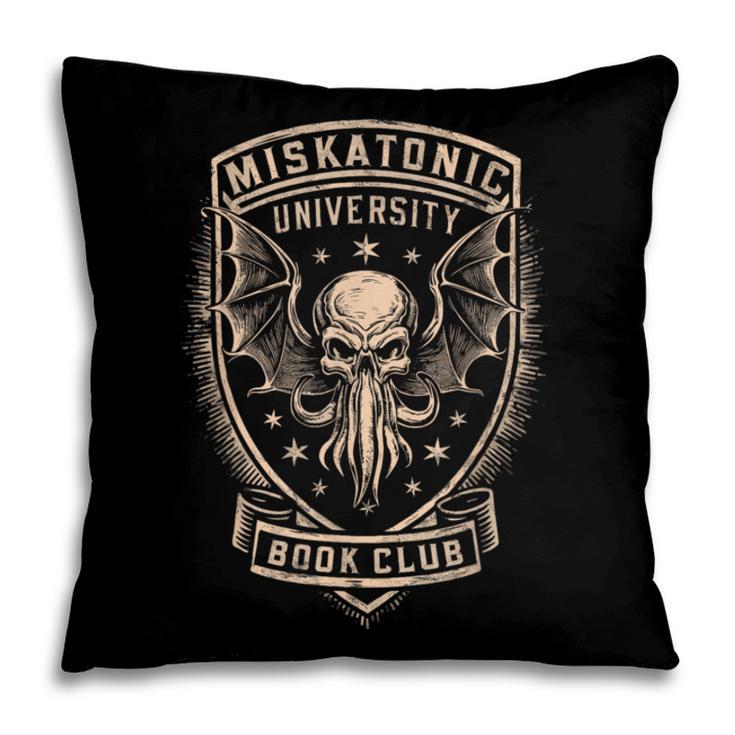 Miskatonic University Book Club Cthulhu Book Pillowcase Miskatonic University Book Club Cthulhu Book Pillowcase