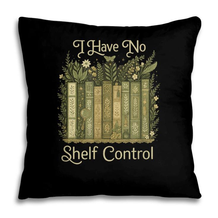 I Have No Shelf Control Vintage Botanical Books Graphic Pillowcase I Have No Shelf Control Vintage Botanical Books Graphic Pillowcase