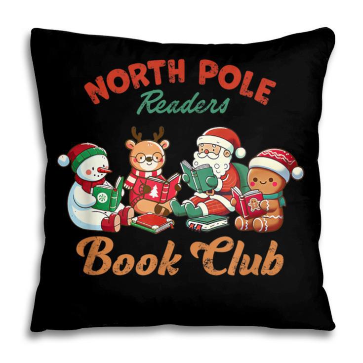 North Pole Readers Book Club Reading Book Christmas Pillowcase