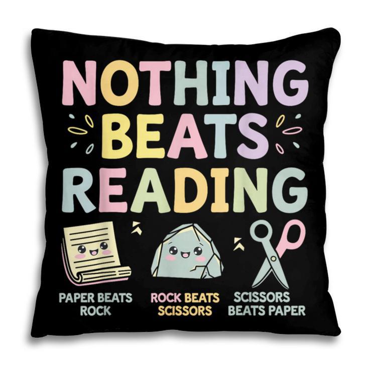 Nothing Beats Reading Book Librarian Across America Kids Pillowcase