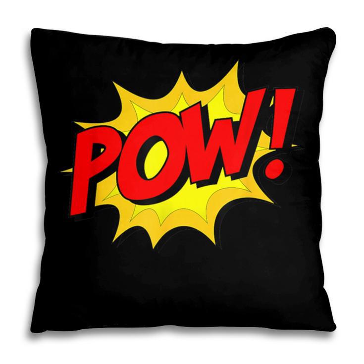POW -Adults Kids Comic Book Cartoon Pop Art Novelty Sarcastic Pillowcase POW -Adults Kids Comic Book Cartoon Pop Art Novelty Sarcastic Pillowcase