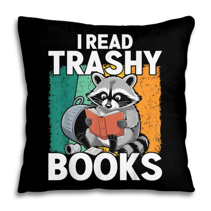Raccoon Smutty Book Lover Spicy Romance Novels Women's Pillowcase