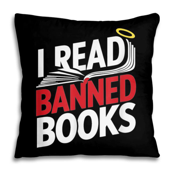 I Read Banned Books Defiant And Bold Pillowcase