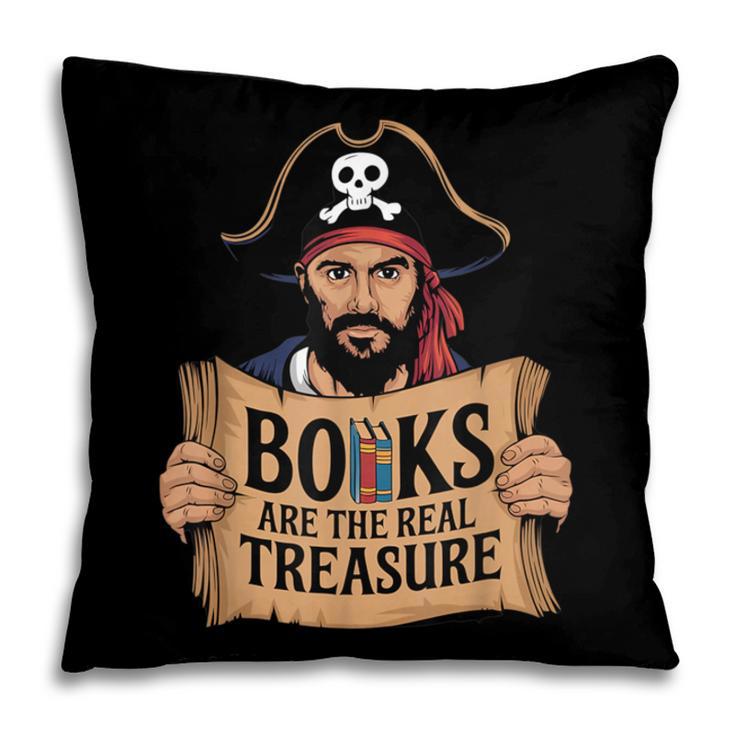 Read Book Reader Library Reading Librarian Pirate Bookworm Pillowcase