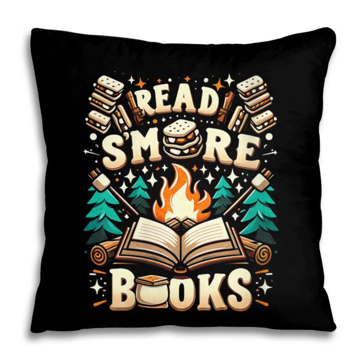 Read More Books Camping Outdoors Travel Campfire Smores Pillowcase