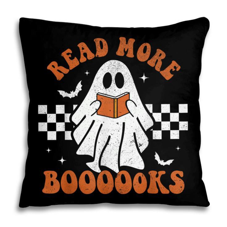 Read More Books Cute Ghost Reading Book Teacher Halloween Pillowcase Read More Books Cute Ghost Reading Book Teacher Halloween Pillowcase