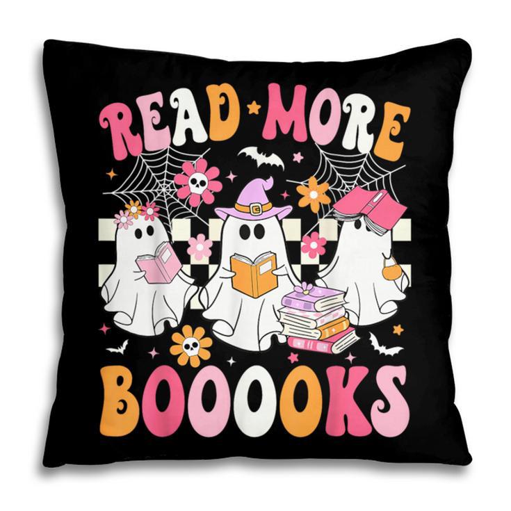 Read More Books Ghosts Reading Book Teacher Halloween Pillowcase