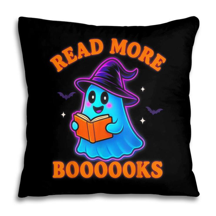 Read More Books Halloween Book Cute Ghost Reading Teaching Pillowcase