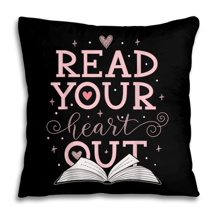 Read Your Heart Out Book Adventures In Pages Pillowcase