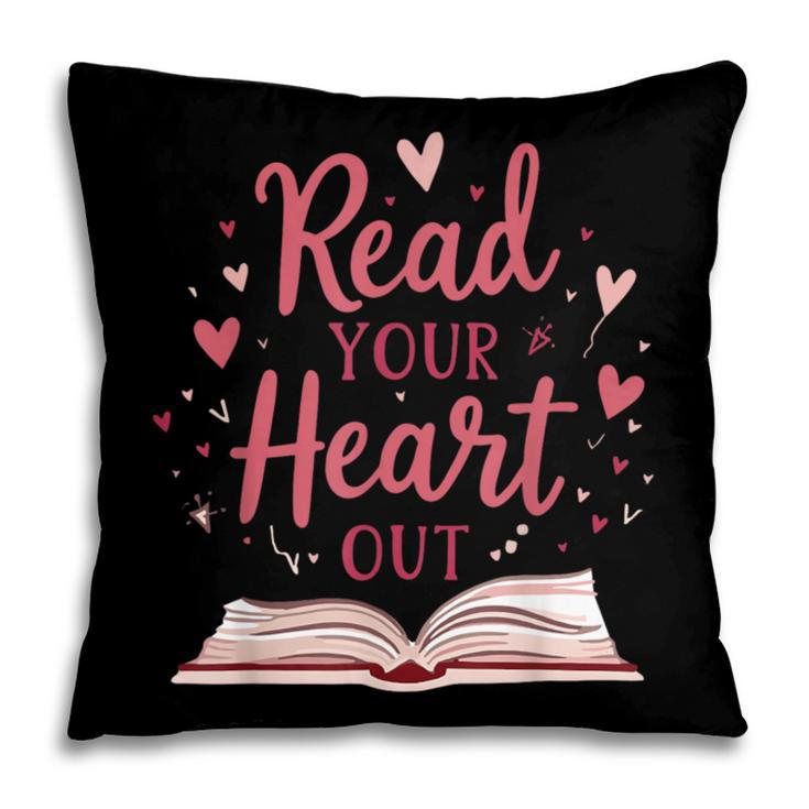 Read Your Heart Out Book Escape Into Stories Pillowcase