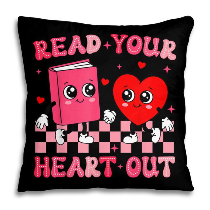 Read Your Heart Out Cute Reading Book Lover Pillowcase