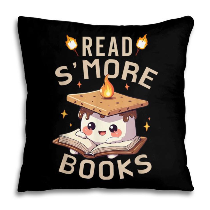 Read S'More Book Marshmallow Book Reading Lover Pillowcase