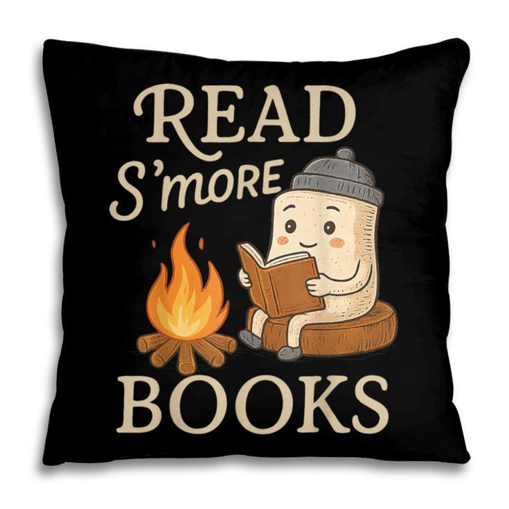 Read S'More Books Campfire Reading Book Lovers Camper Pillowcase