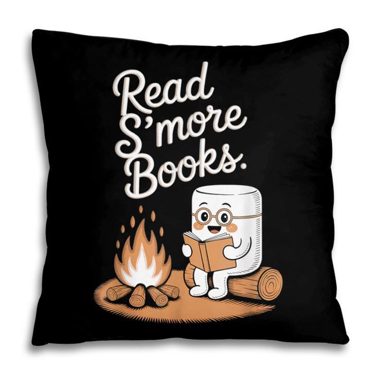 Read S'More Books Camping Outdoors Reading Campfire Smores Pillowcase