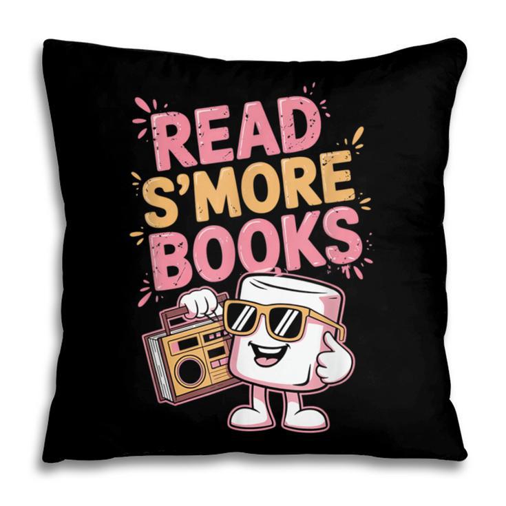 Read S'More Books Camping Outdoors Travel Campfire Smores Pillowcase