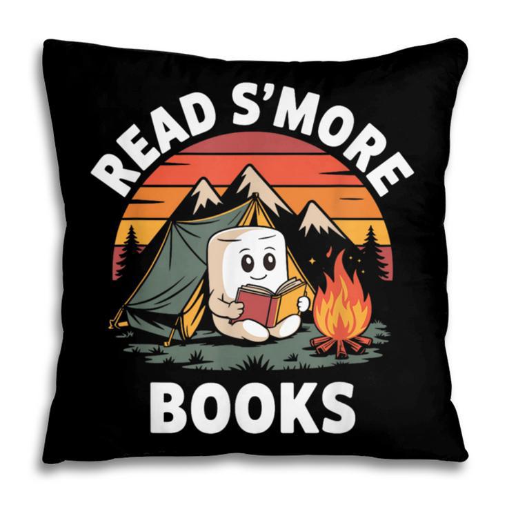 Read S'More Books Cute Campfire Reading Book Lovers Pillowcase