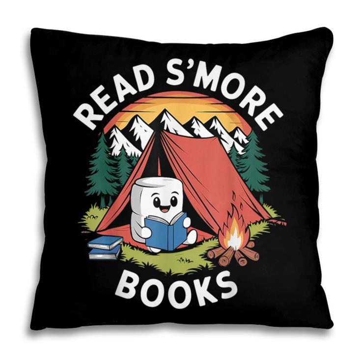 Read S'More Books Reading Camping Smores Kawaii S'Mores Pillowcase