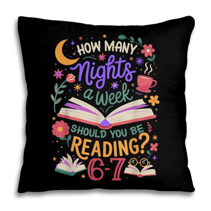 Reading 6 7 Meme Six Seven Cozy Book Lover Teacher Pillowcase