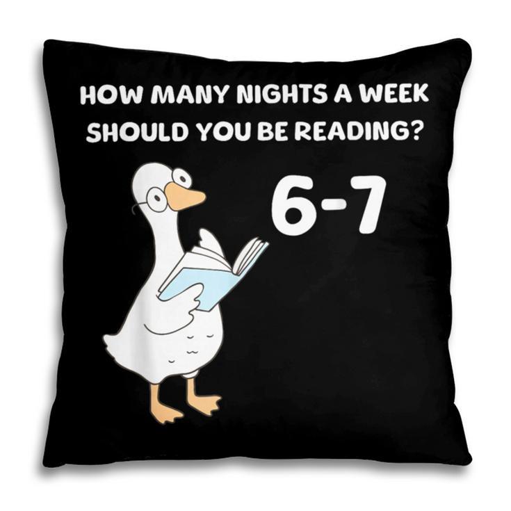 Reading 6-7 Silly Goose Read Books Bookish Bookworm Pillowcase Reading 6-7 Silly Goose Read Books Bookish Bookworm Pillowcase