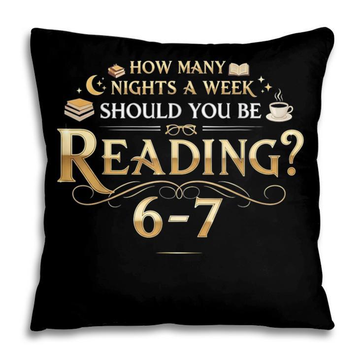 Reading 6–7 Teacher Librarian English Book Lover Quote Pillowcase