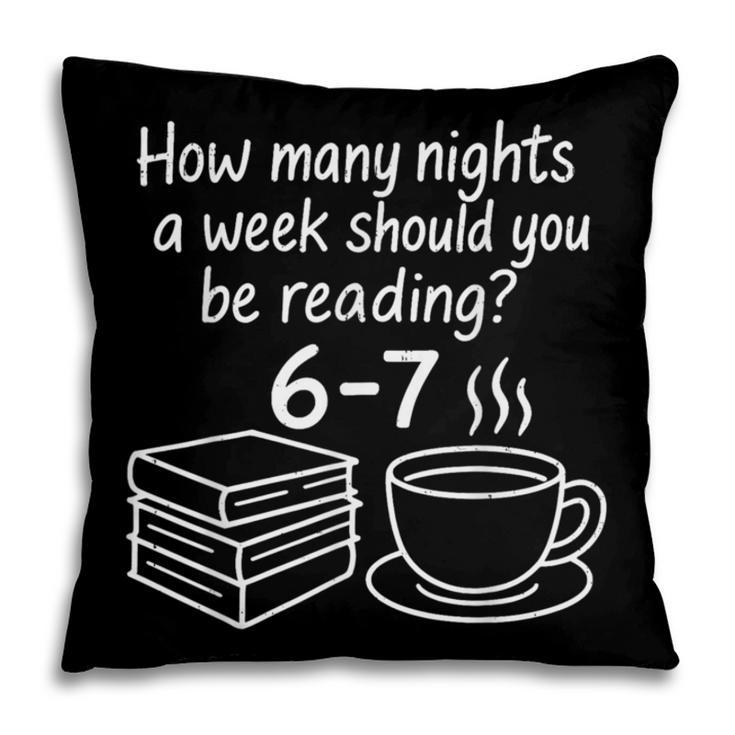 Reading 67 Six Seven English Teacher Book Lover Librarian Pillowcase