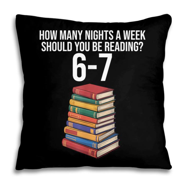 Reading Book Teacher 67 Six Seven Meme Pillowcase