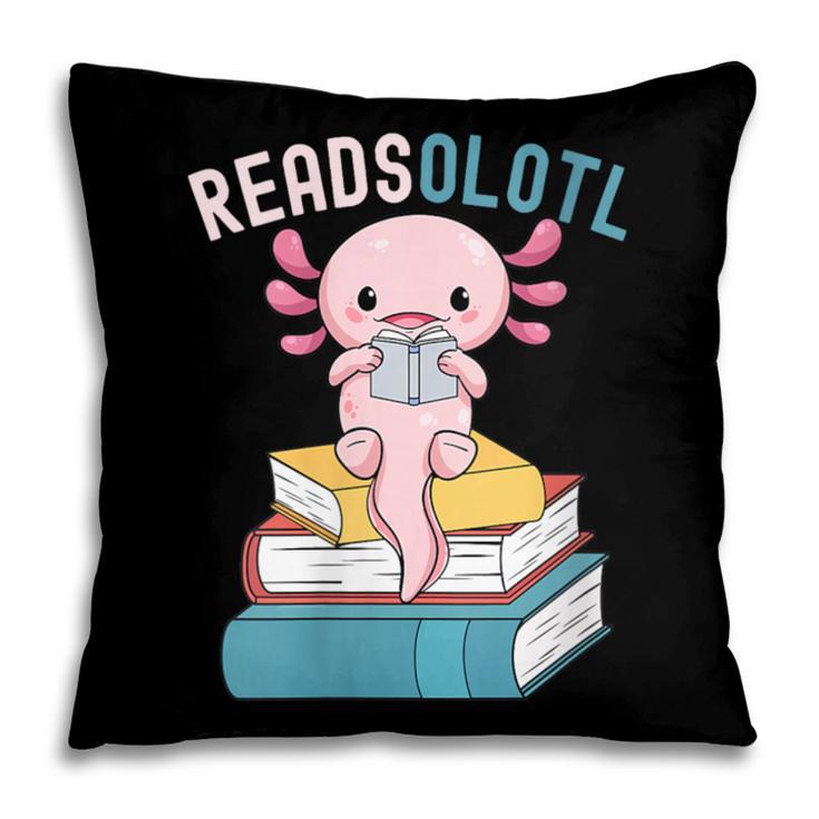 Reads Alotl Shirt Kids Readsolotl Read Axolotl Shirt Books Pillowcase Reads Alotl Shirt Kids Readsolotl Read Axolotl Shirt Books Pillowcase