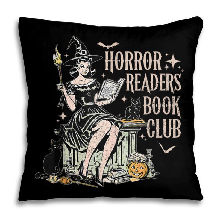 Retro Scary Horror Readers Book Club Spooky Halloween Pillowcase Retro Scary Horror Readers Book Club Spooky Halloween Pillowcase