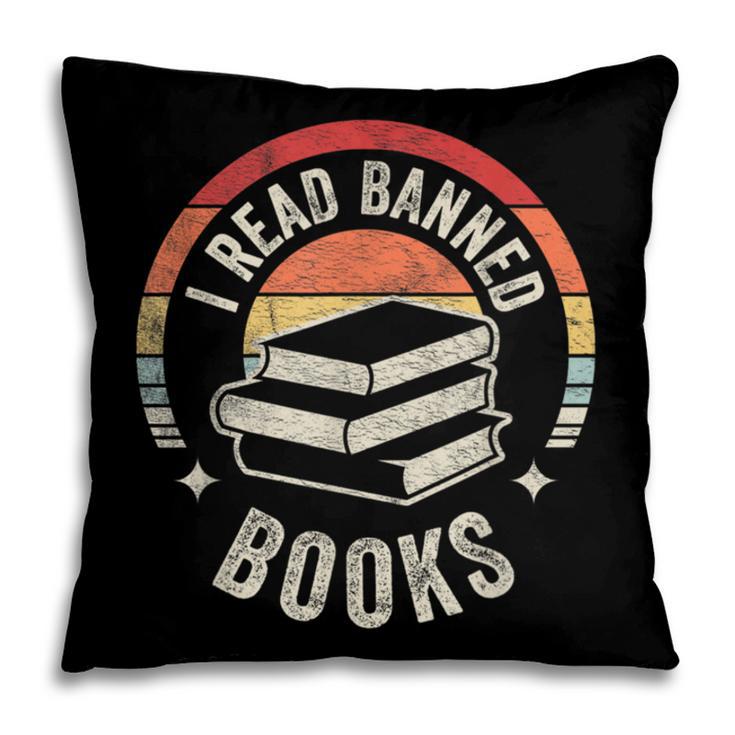 Retro Vintage Banned Books Shirt I Read Banned Books Pillowcase Retro Vintage Banned Books Shirt I Read Banned Books Pillowcase