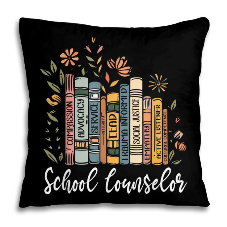 School Counselor Wildflower Books National School Counseling Pillowcase School Counselor Wildflower Books National School Counseling Pillowcase