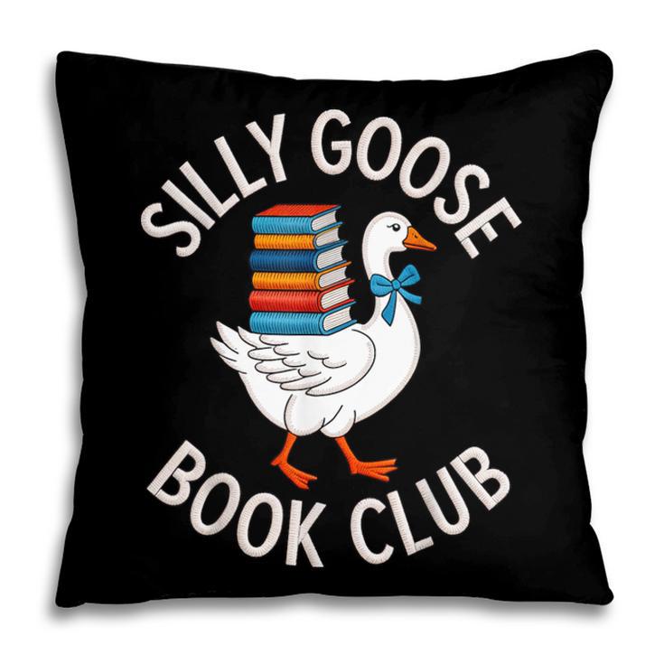 Silly Goose Book Club Reading Lover Pillowcase