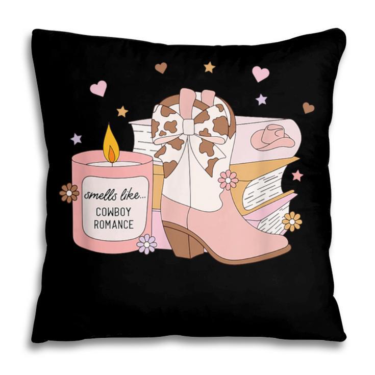 Smells Like Cowboy Romance Book Lover Pillowcase