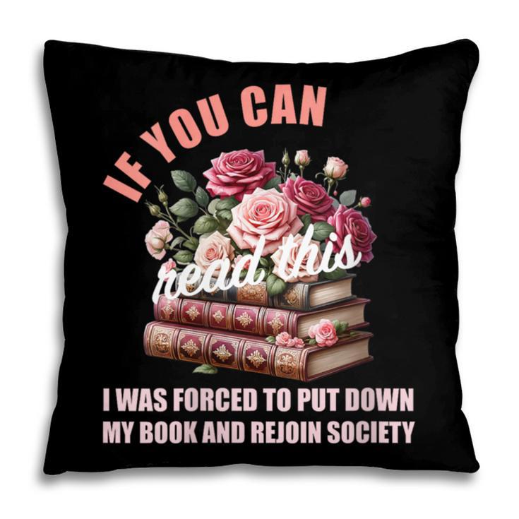 Spicy Book Lover Merch If You Can Read This Fairy Tales Now Pillowcase Spicy Book Lover Merch If You Can Read This Fairy Tales Now Pillowcase