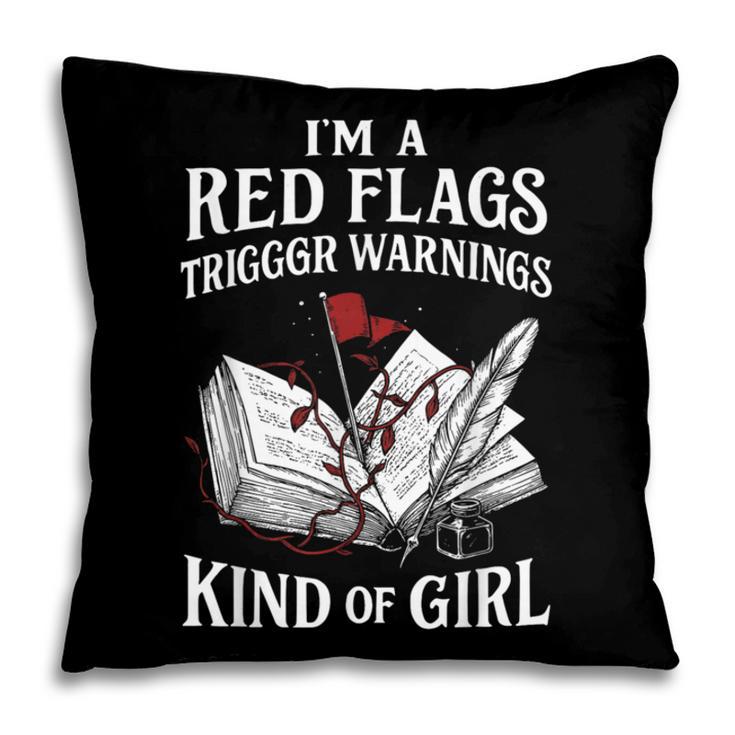 Spicy Book Reader Morally Gray Dark Romance Bookish Pillowcase